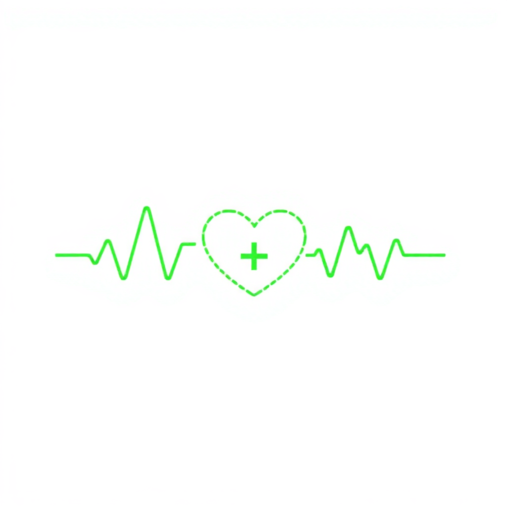Logo 18 - heart beat