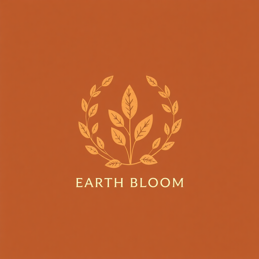 Logo 19 - earth bloom